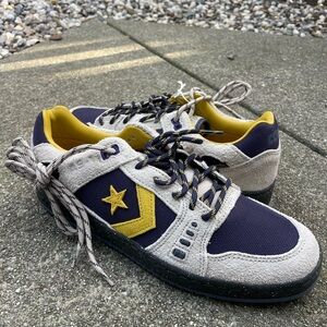 Converse CONS AS-1 Sneakers in Navy and Yellow NWT